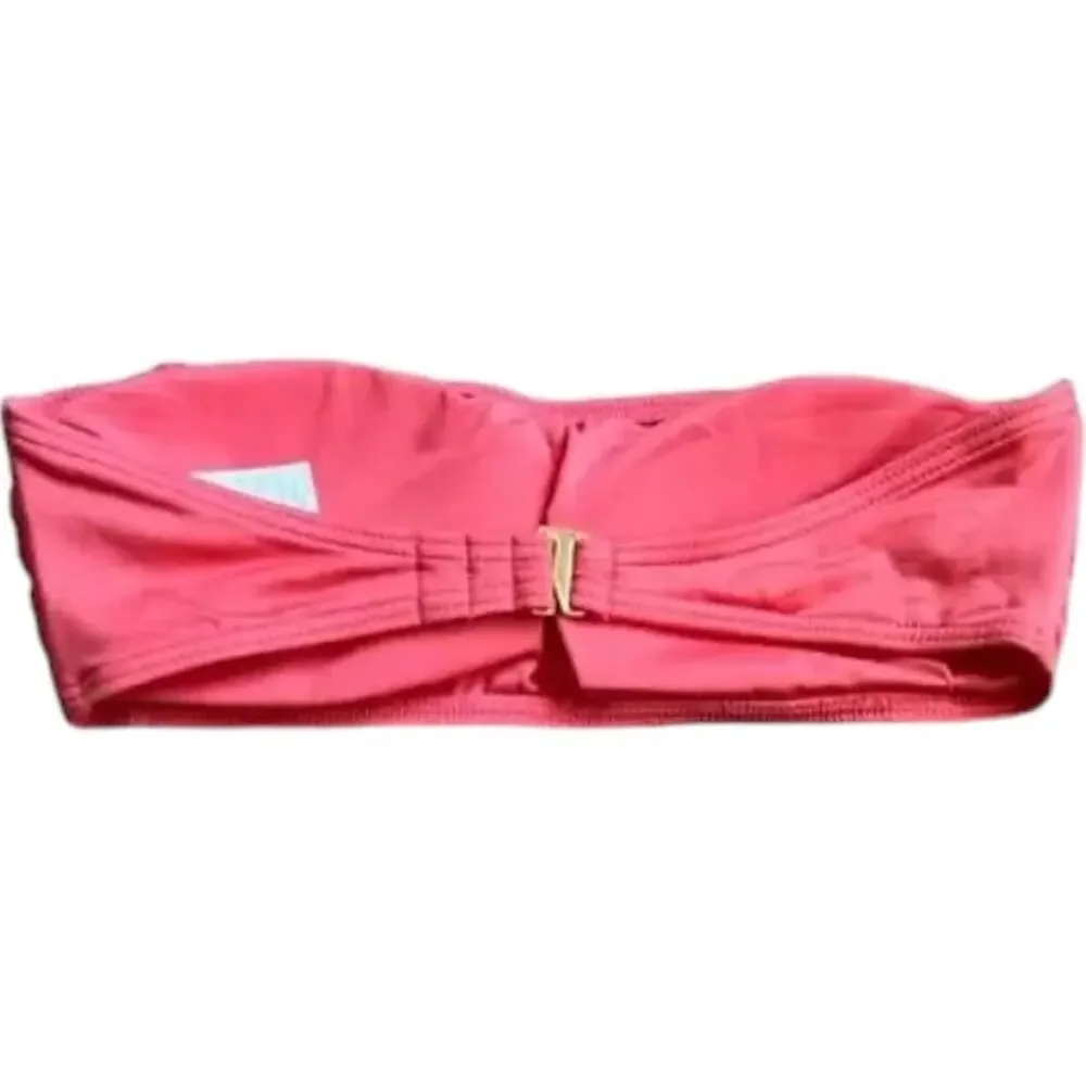 Kate Spade New York Lychee Bikini Bandeau Swim Top, XS